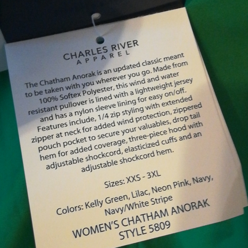 Charles River shamrock windbreaker - Picture 5 of 8